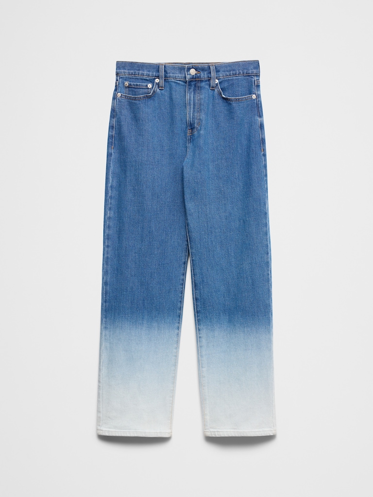 Straight High-Rise Jean