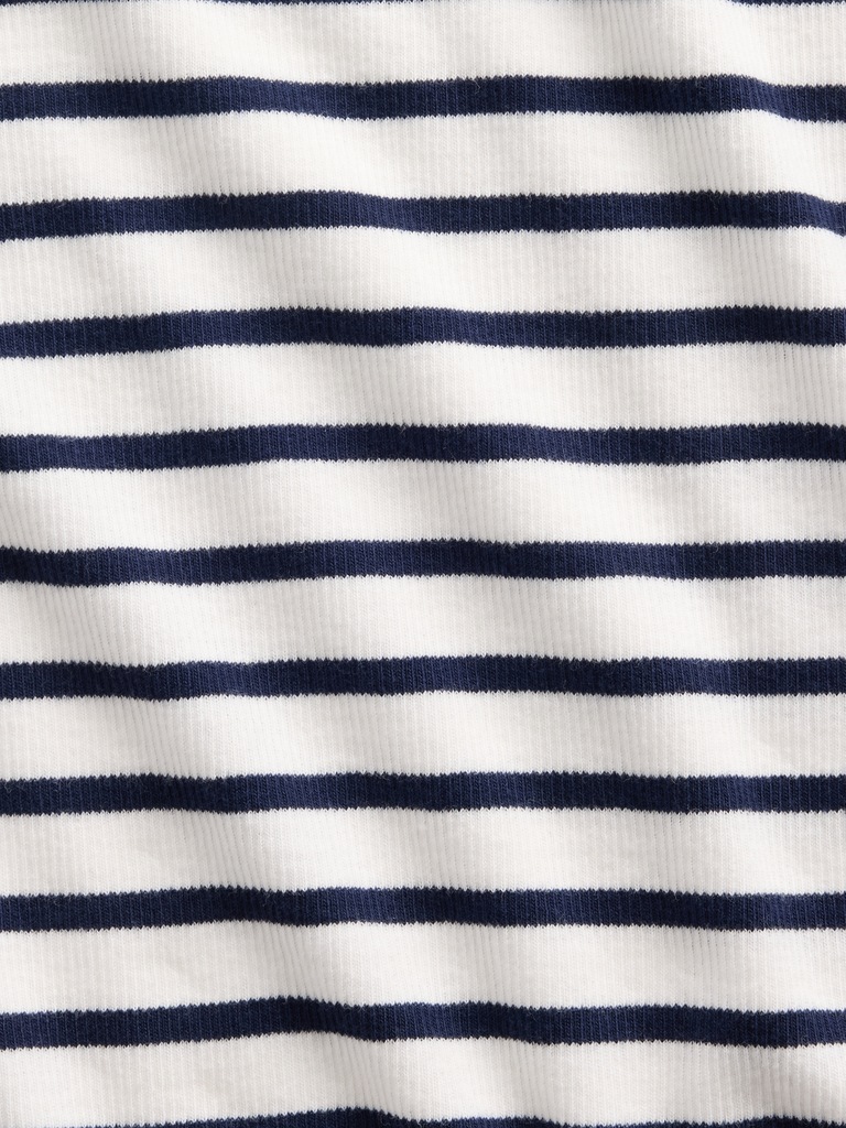 Kids Embroidered Rib T-Shirt
