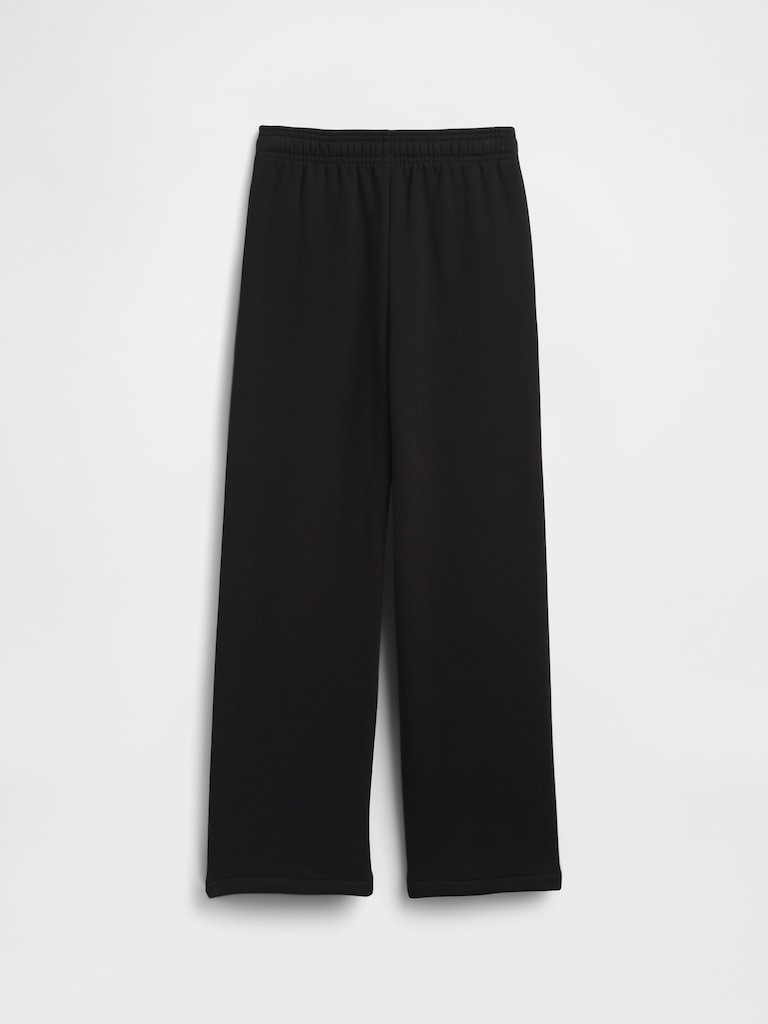 Kids Relaxed Gap Logo Straight-Leg Sweatpants