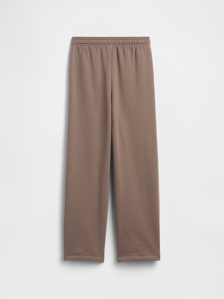 Kids Relaxed Gap Logo Straight-Leg Sweatpants