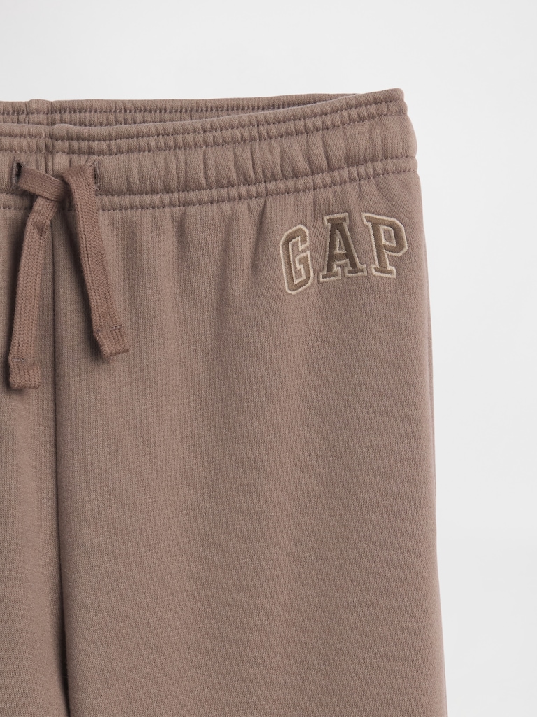 Kids Relaxed Gap Logo Straight-Leg Sweatpants