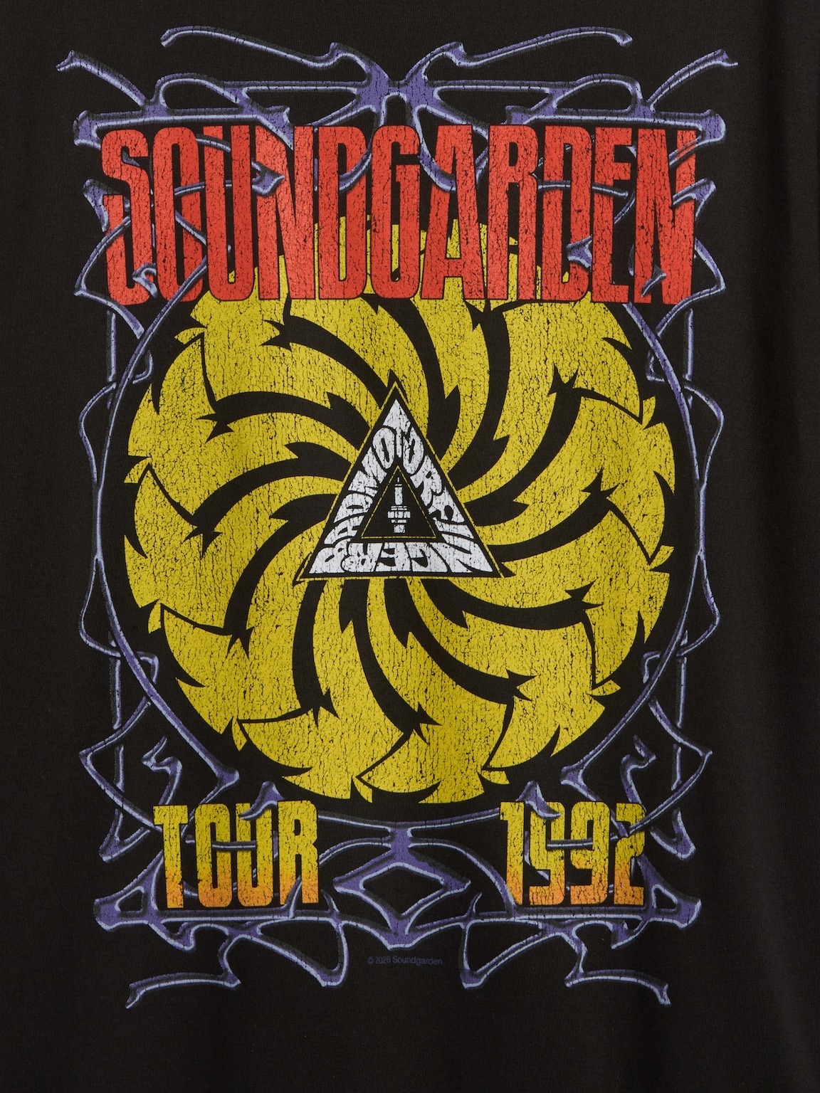 Soundgarden Heavyweight Crop Graphic T-Shirt