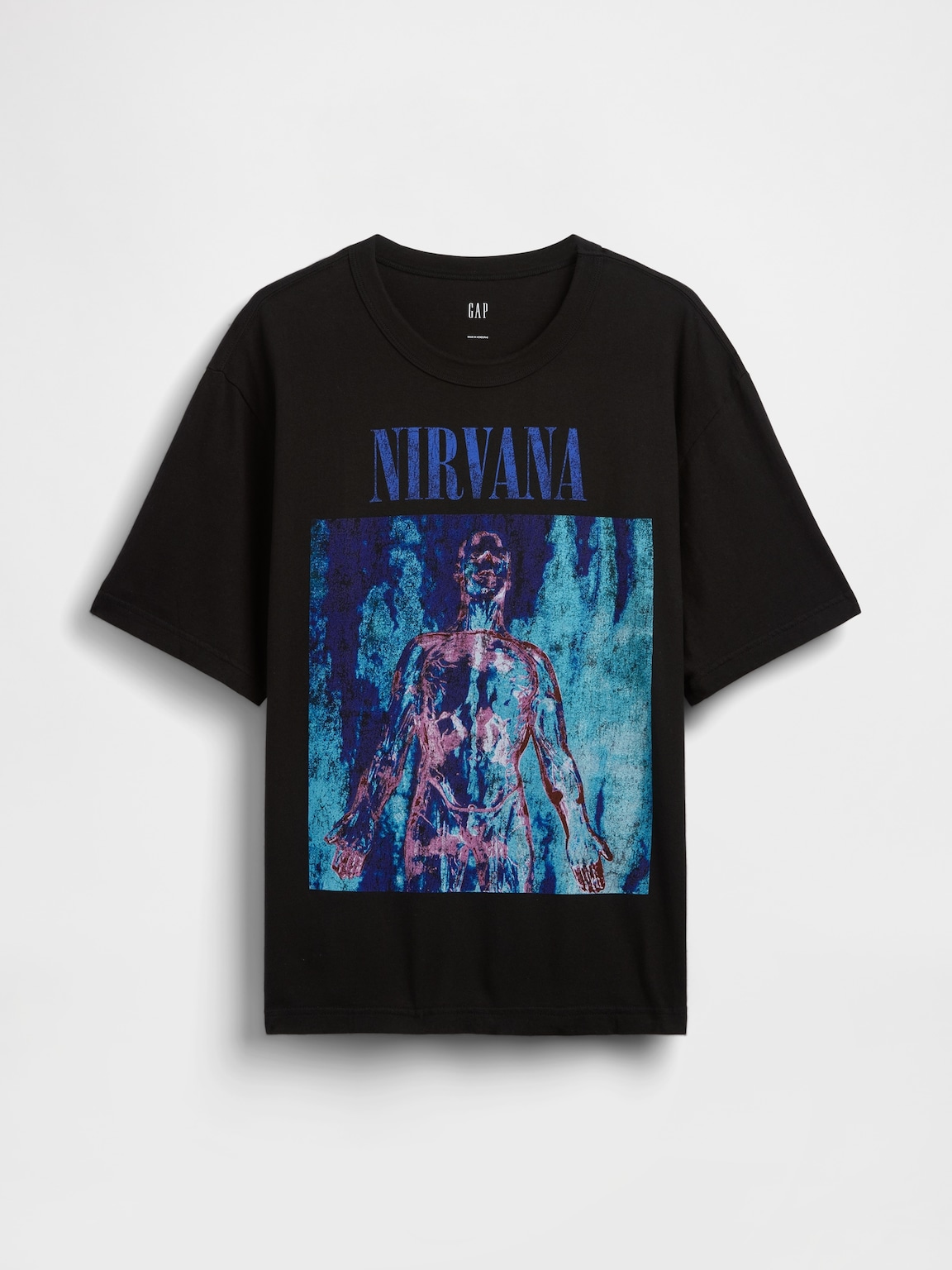 Nirvana Heavyweight Crop Graphic T-Shirt
