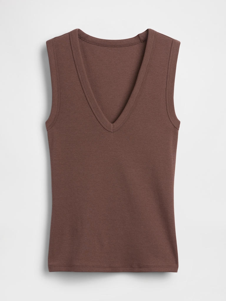 Modern V-Neck Tank Top