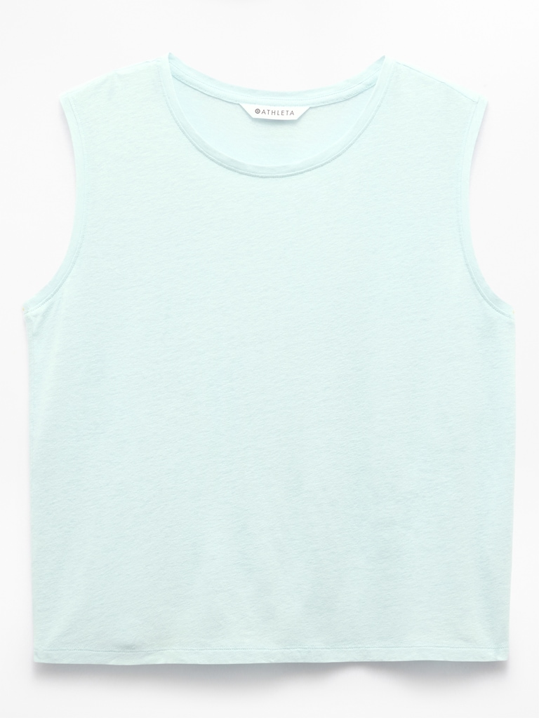 Getaway Linen Blend Muscle Tank