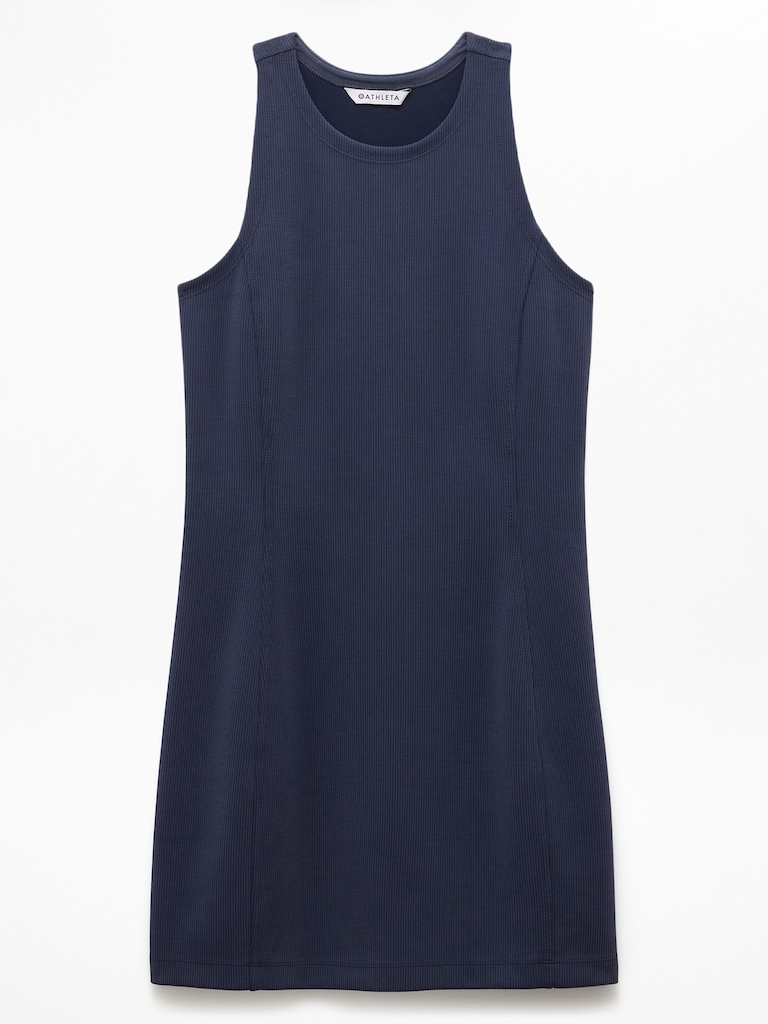 Seasoft Rib Mini Tank Dress
