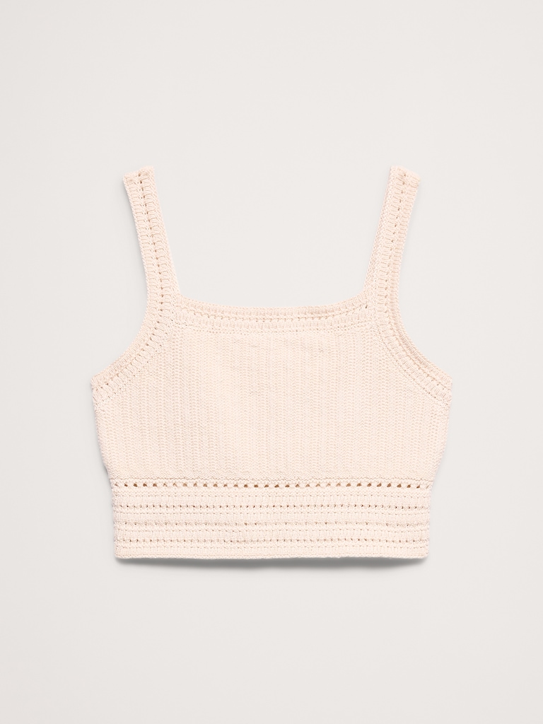 Cotton Crochet Bralette