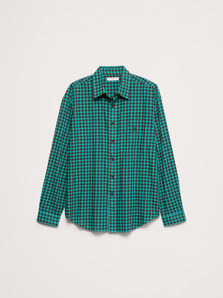 Relaxed-Fit Summerweight Cotton Shirt