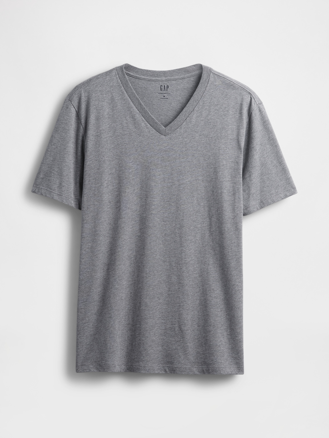 Cotton Jersey V-Neck T-Shirt