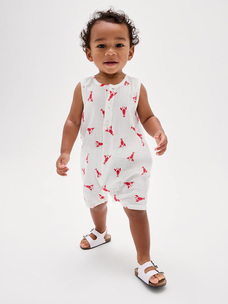 Baby Gauze Romper