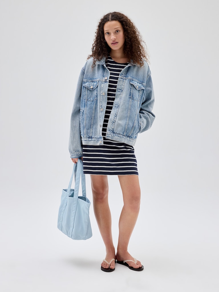 Mini Gap Logo Tote Bag