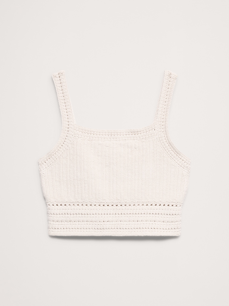 Cotton Crochet Bralette