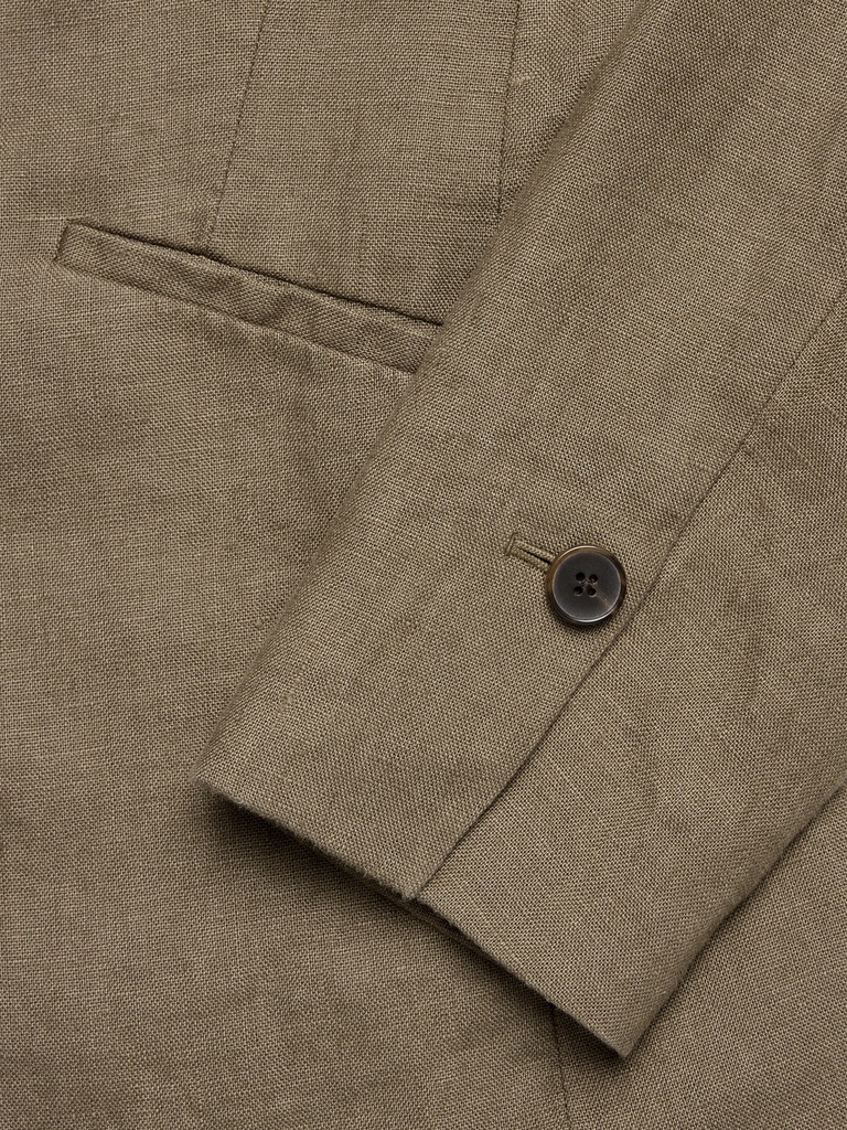 Blazer ajusté en lin
