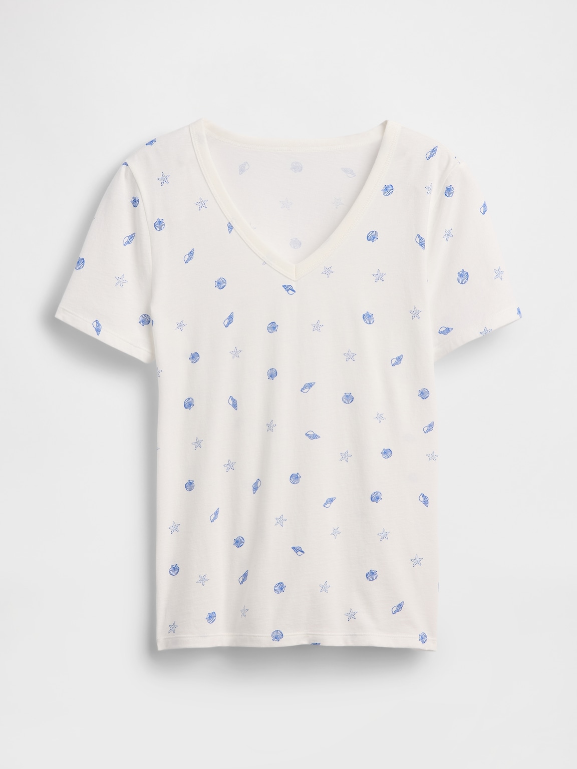 Favorite Print V-Neck T-Shirt