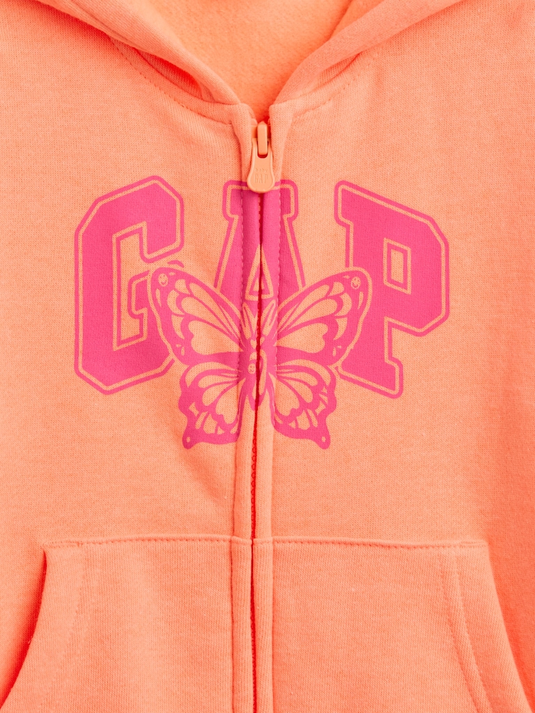 babyGap Logo Zip Hoodie