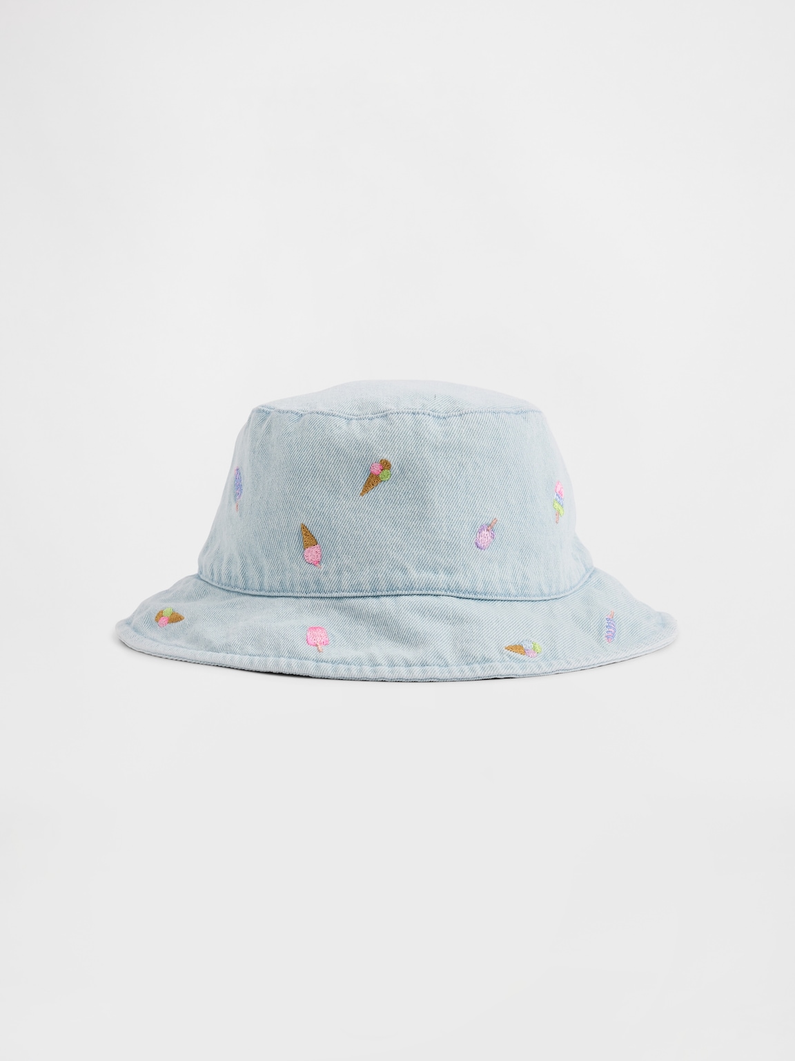 Baby & Toddler Embroidered Denim Bucket Hat