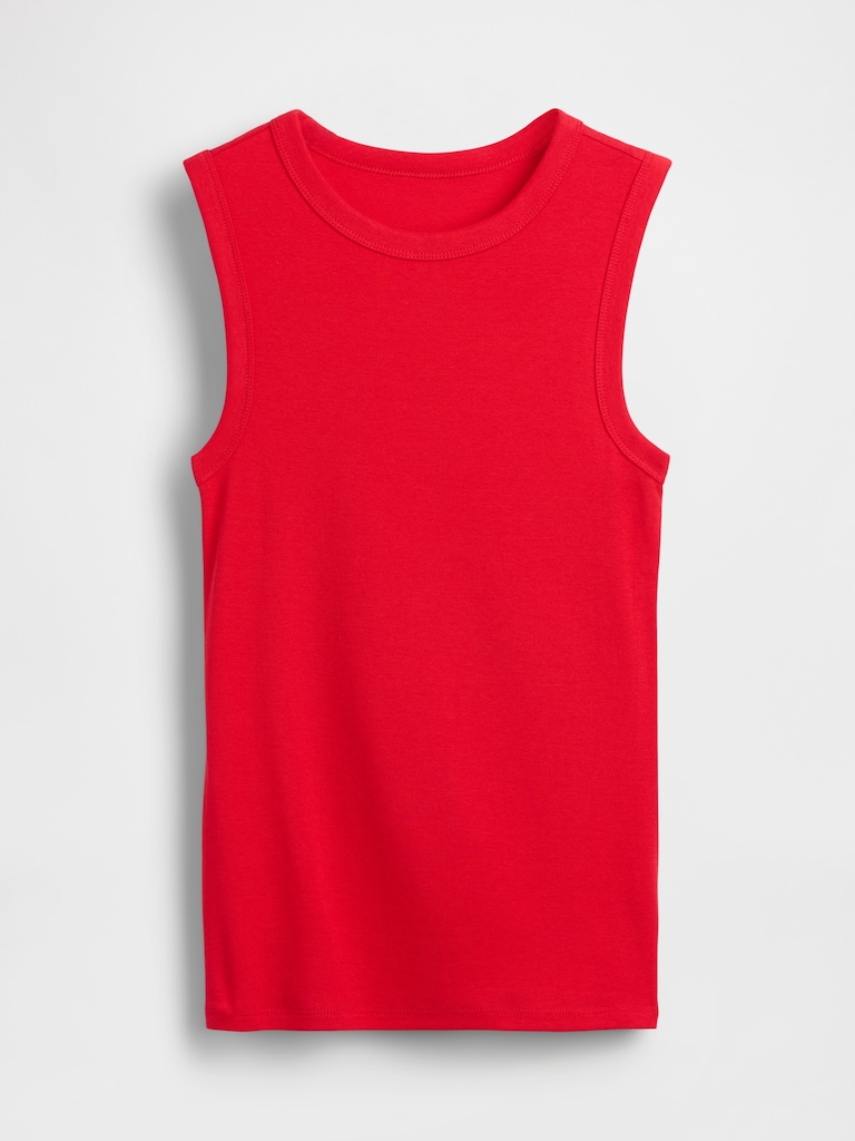 Modern Crewneck Tank Top