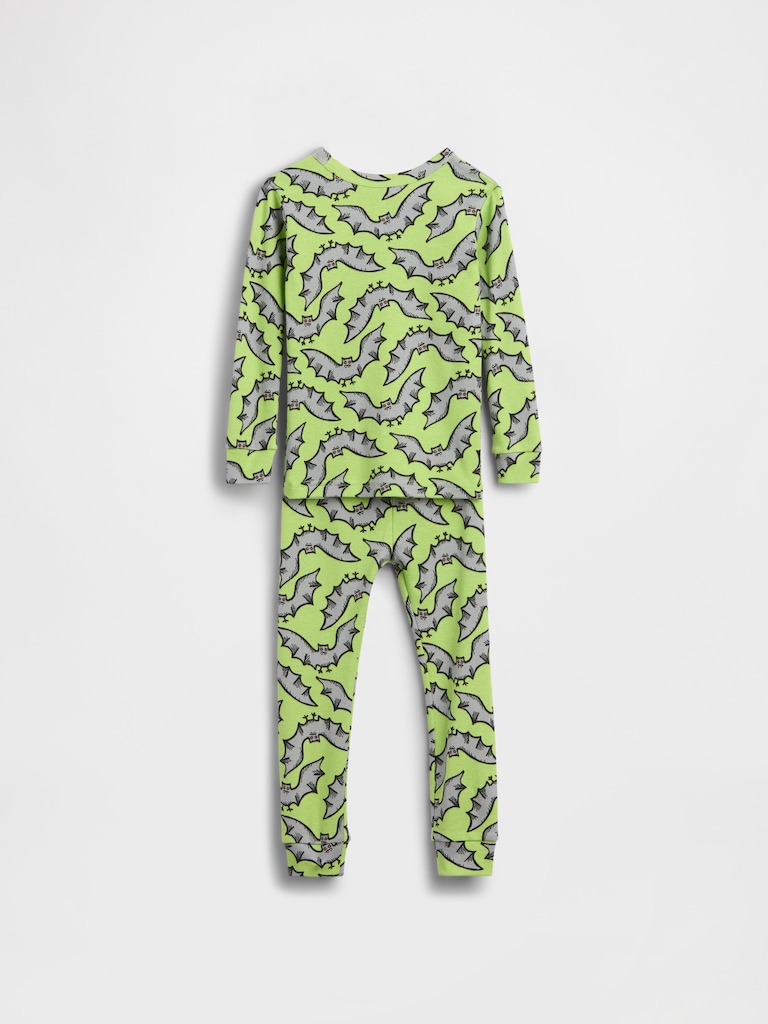 Baby & Toddler Organic Brushed Cotton Bats PJ Set