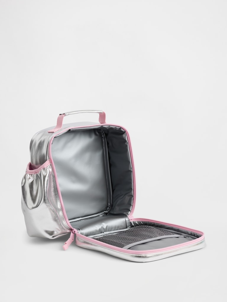 Kids Metallic Lunch Bag