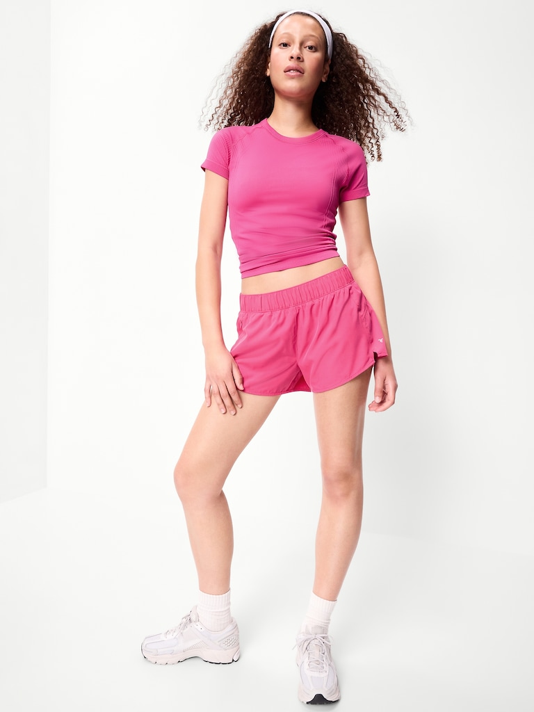 Fluid Seamless Fitted T-Shirt