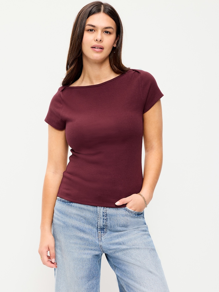Snug Boatneck T-Shirt