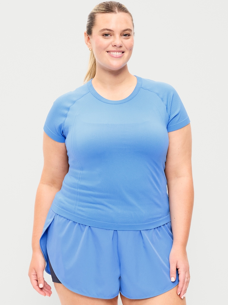 Fluid Seamless Fitted T-Shirt