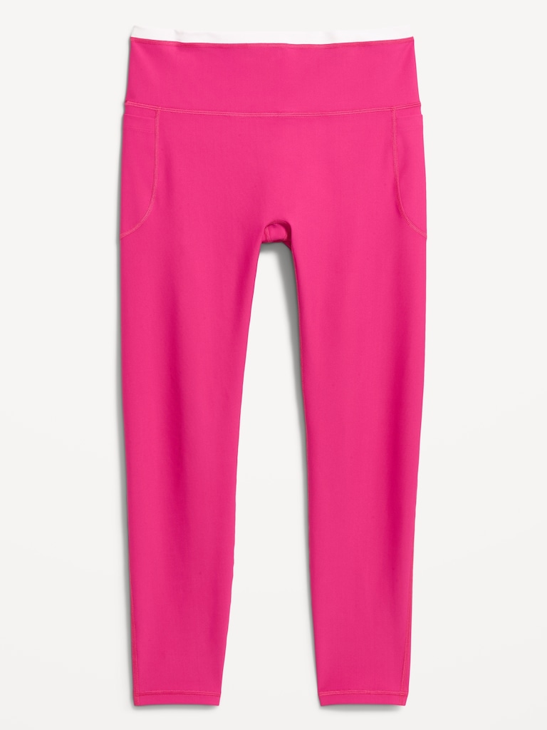 Extra-High Waisted PowerSoft Boundless 7/8 Pocket Leggings – No Front Seam