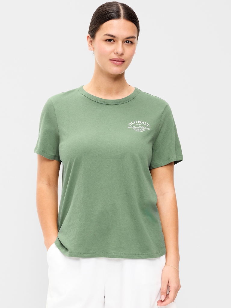 EveryWear Crew-Neck Logo-Graphic T-Shirt