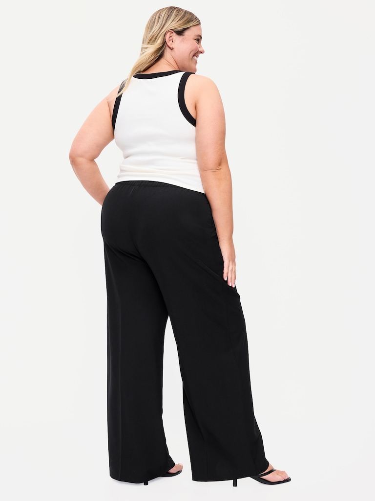 High-Waisted Billie Wide-Leg Trouser