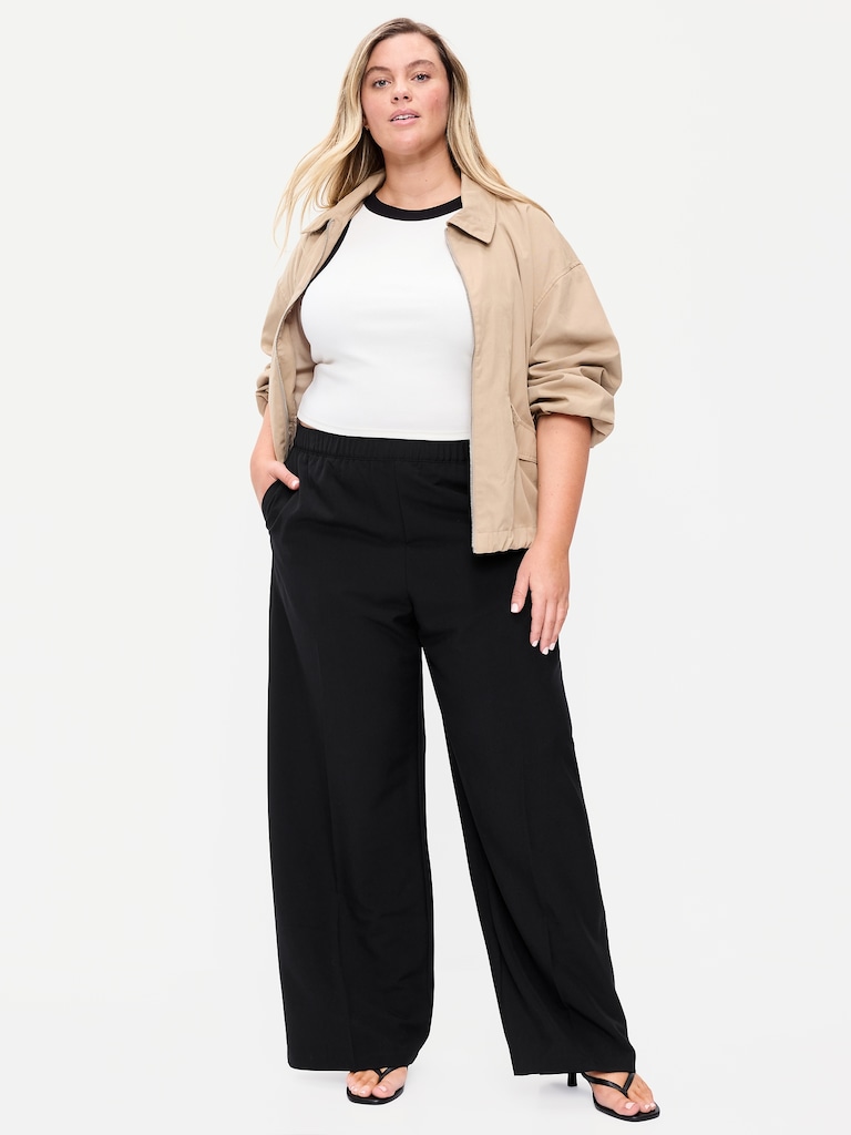 High-Waisted Billie Wide-Leg Trouser
