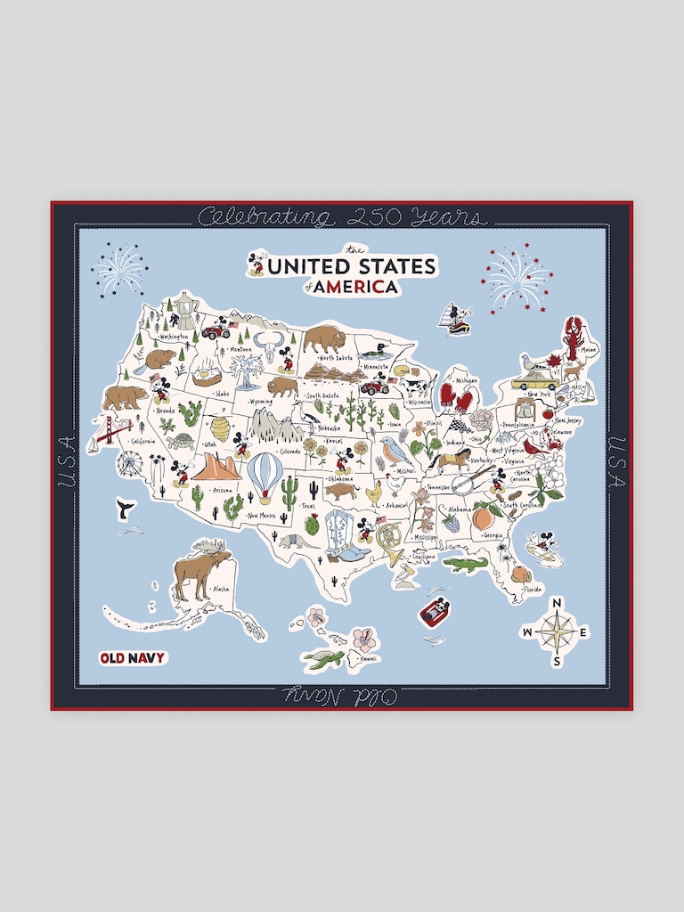 Old Navy x Disney Americana Poster