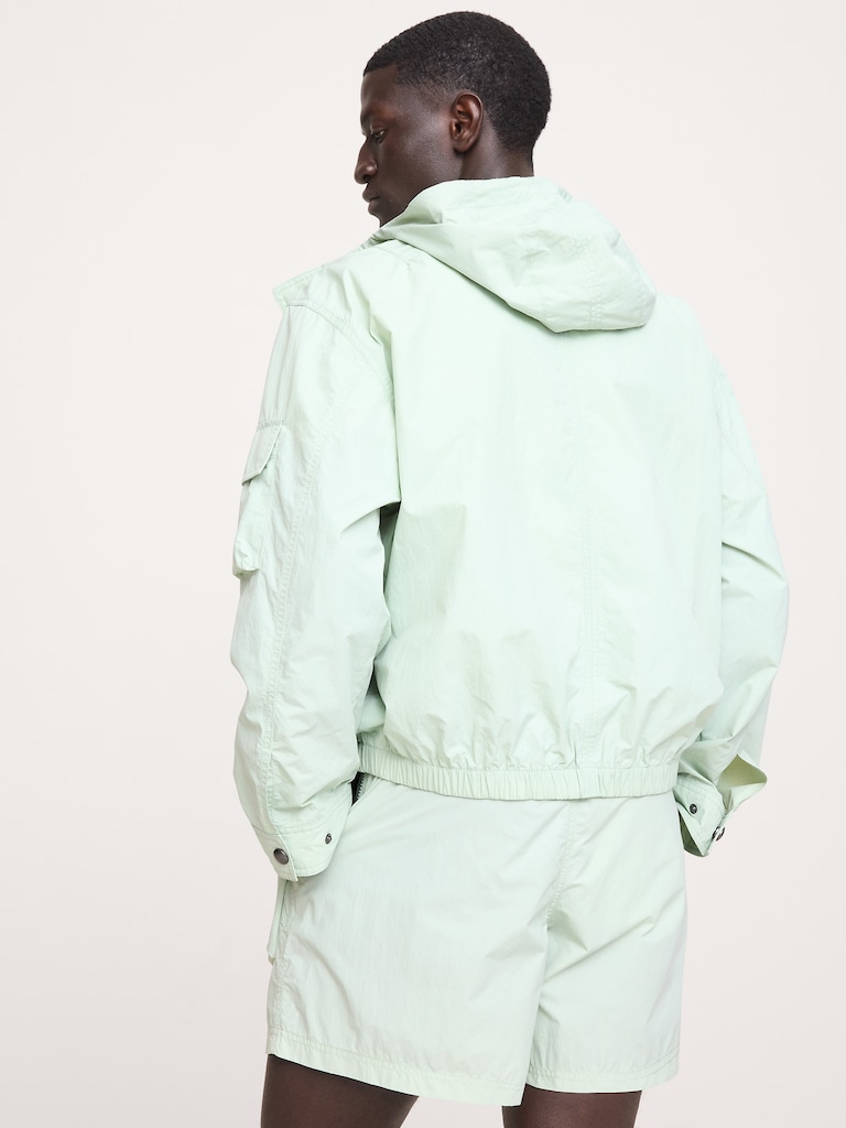 Nylon Multi-Pocket Flight Jacket