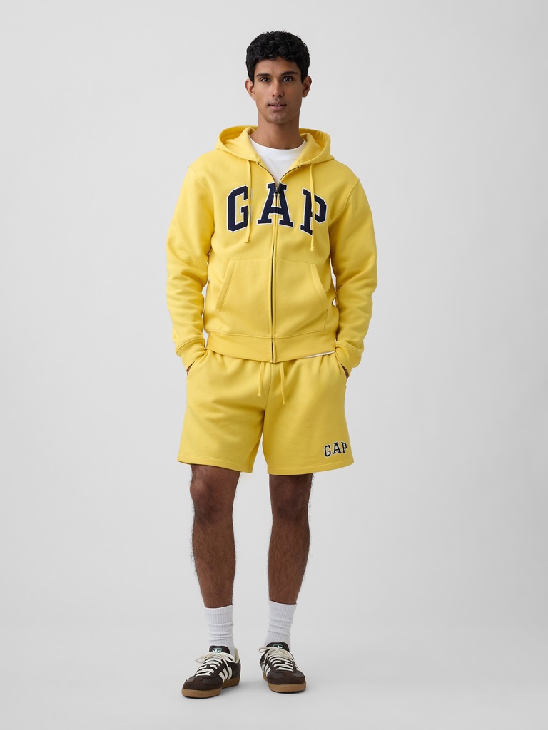 Adult Relaxed Gap Logo Zip Hoodie