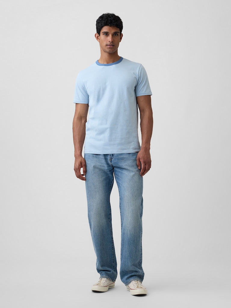 Everyday Soft Ringer Crewneck T-Shirt