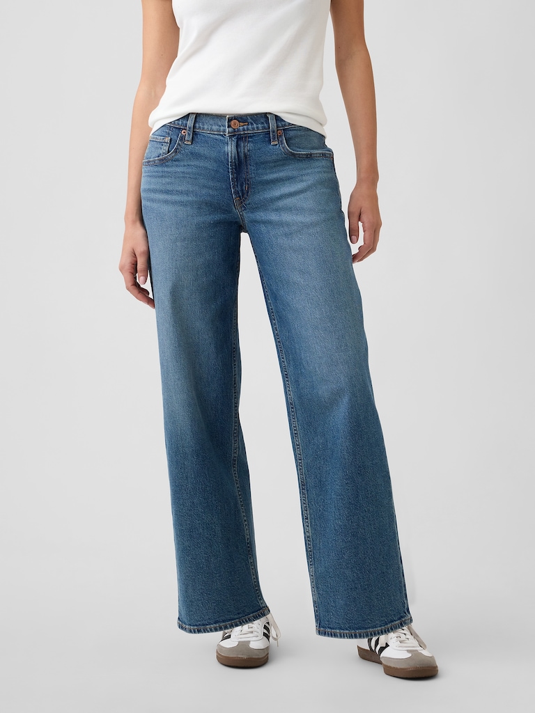 Low Rise '90s Loose Jeans