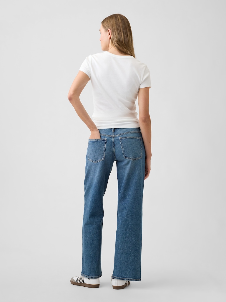 Low Rise '90s Loose Jeans