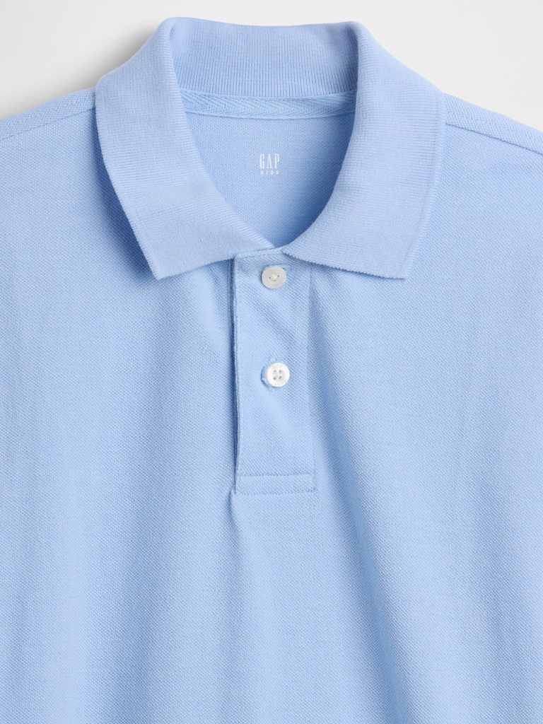 Kids Pique Polo Shirt