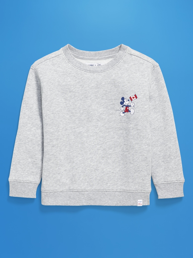 Old Navy x Disney© Mickey Mouse Oversized Unisex Flag Graphic Sweatshirt for Toddler