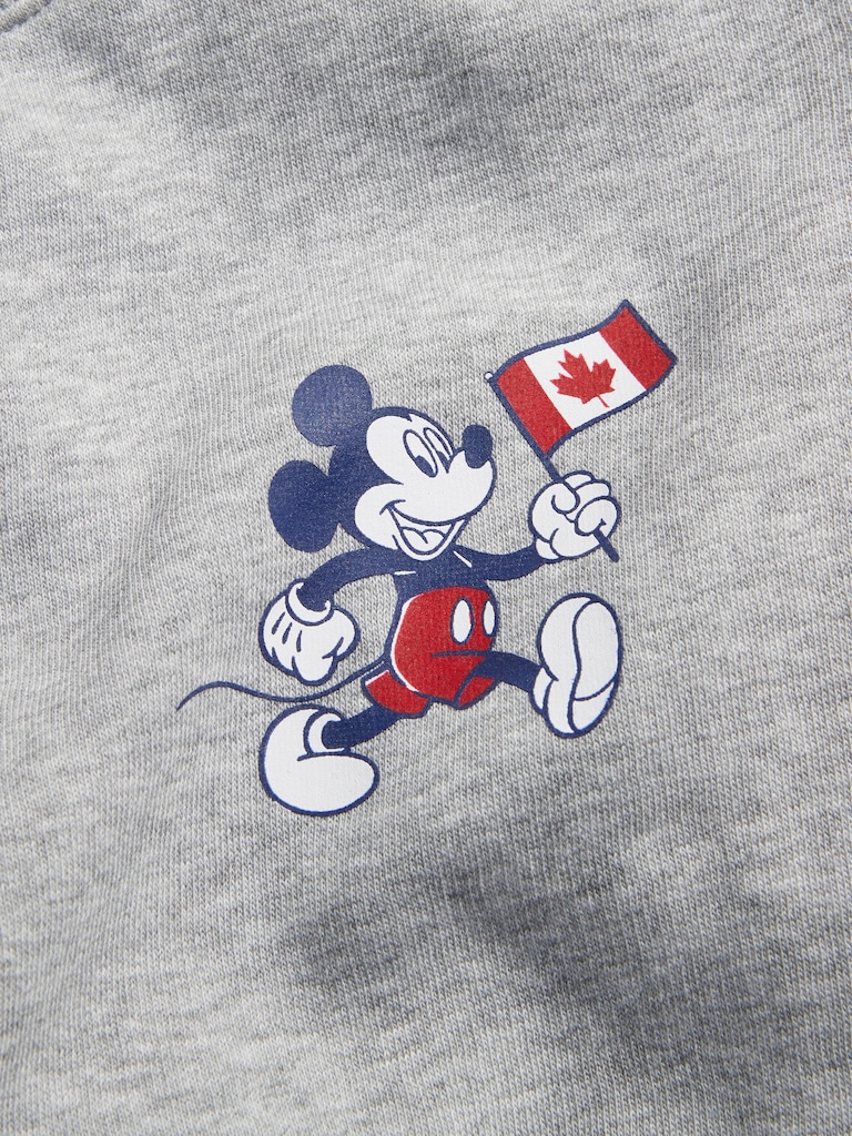 Chandail en coton ouaté à imprimé de drapeau et logo unisexe Mickey Mouse Old Navy x Disney© pour enfant