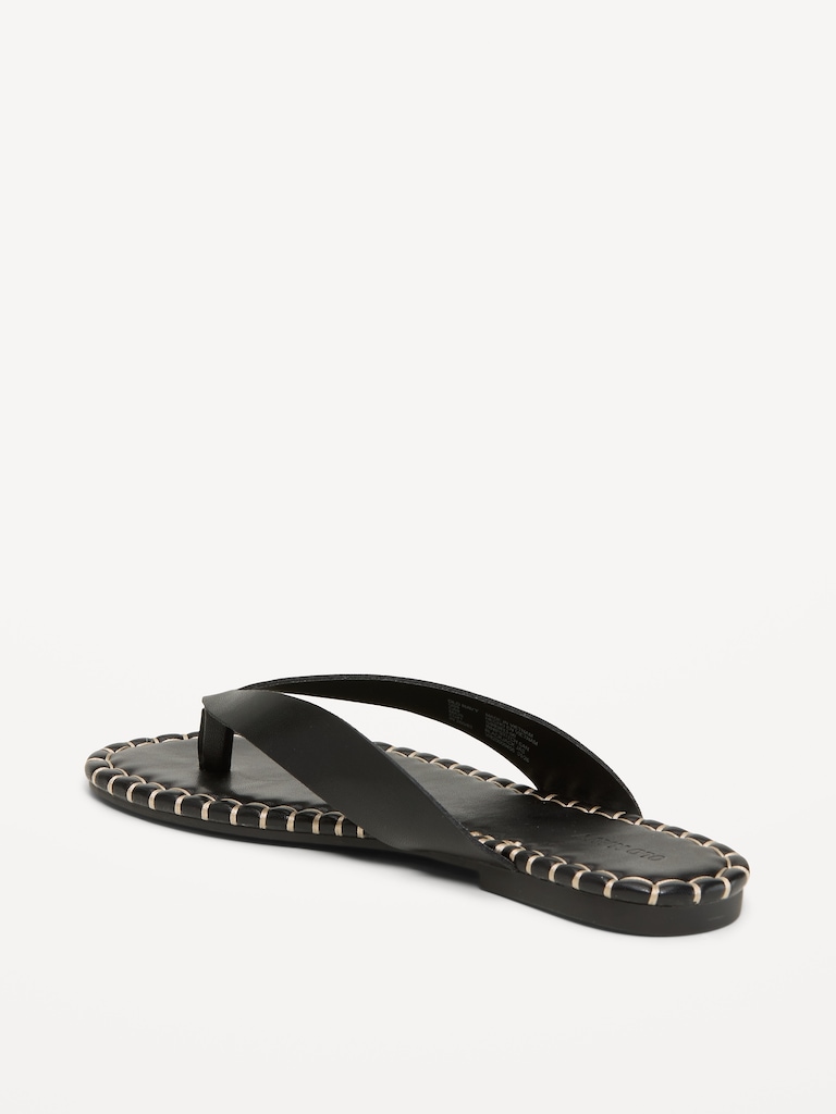 Whipstich Flip-Flops for Women