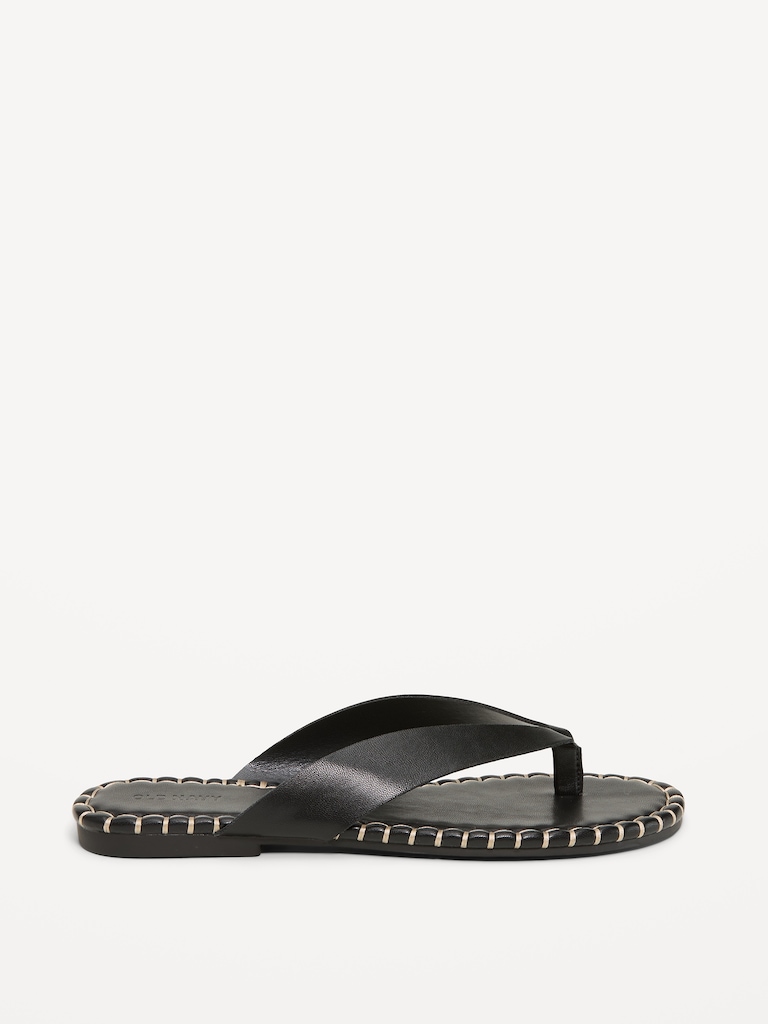 Whipstich Flip-Flops for Women