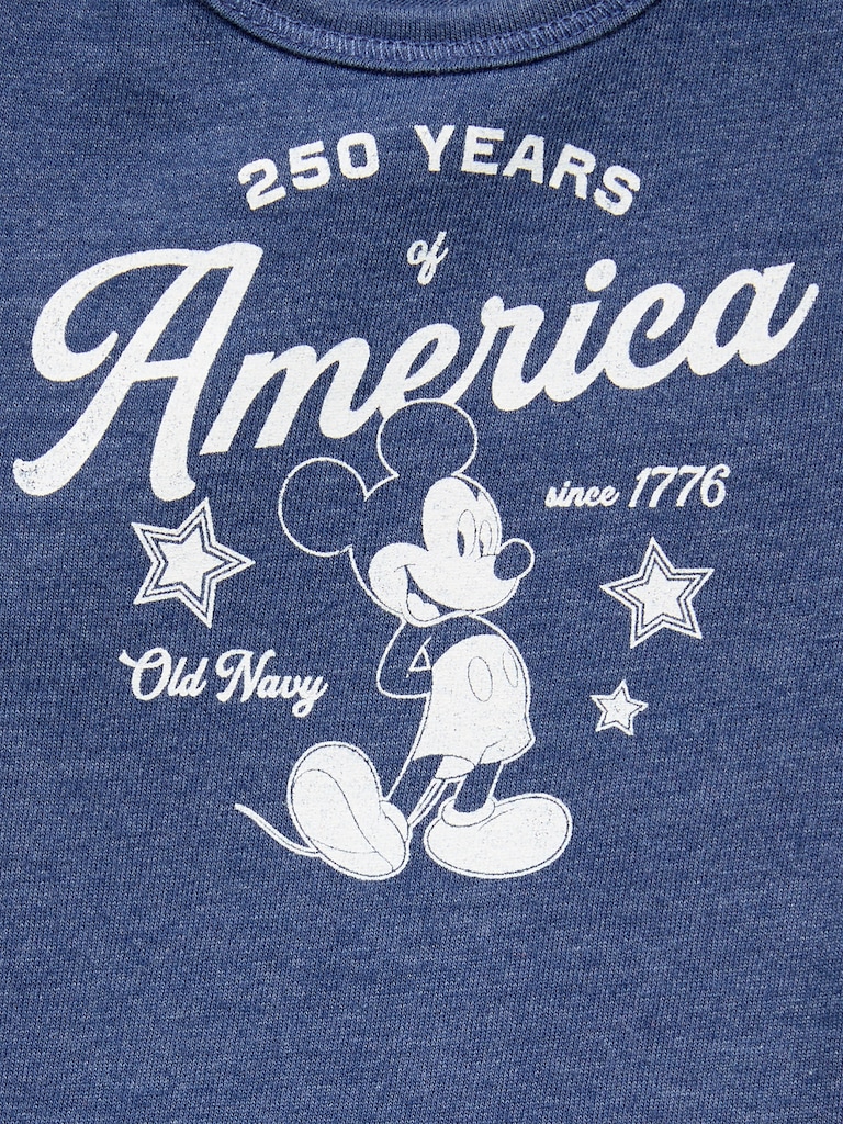 Old Navy x Disney Mickey Mouse Short-Sleeve Unisex Graphic Bodysuit for Baby