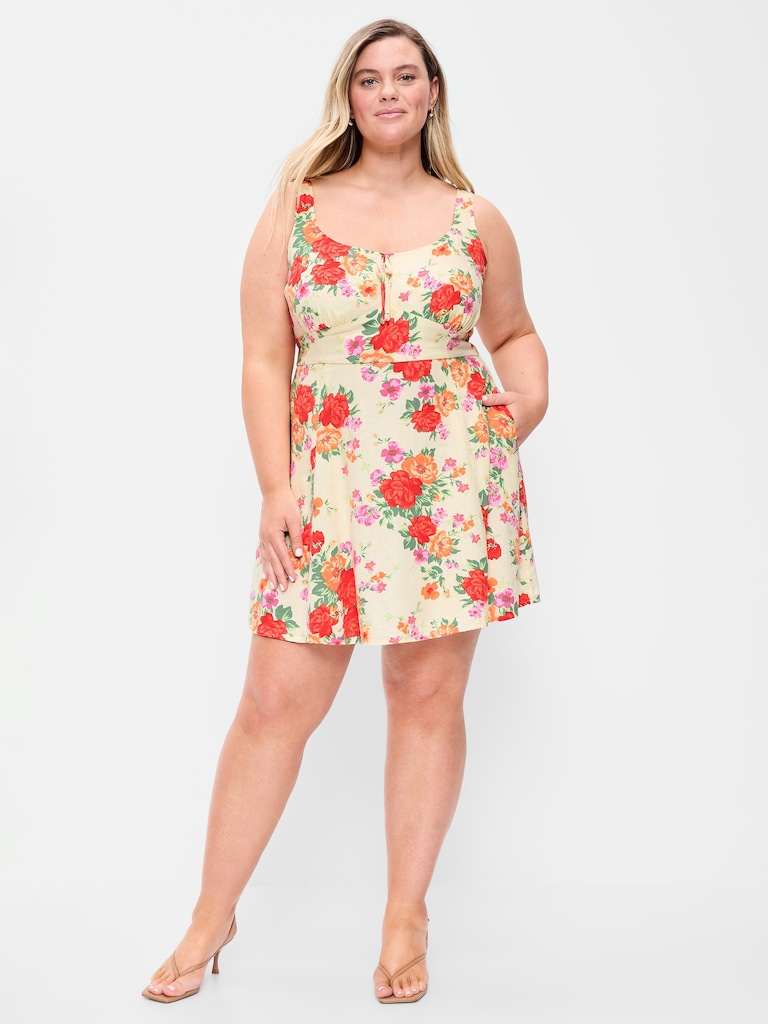 Fit & Flare Cami Mini Dress