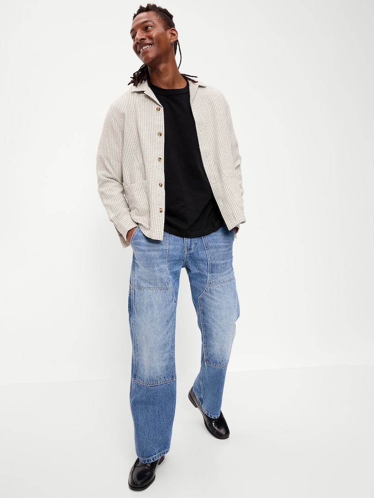 Garment-Dyed Heavyweight Cropped T-Shirt