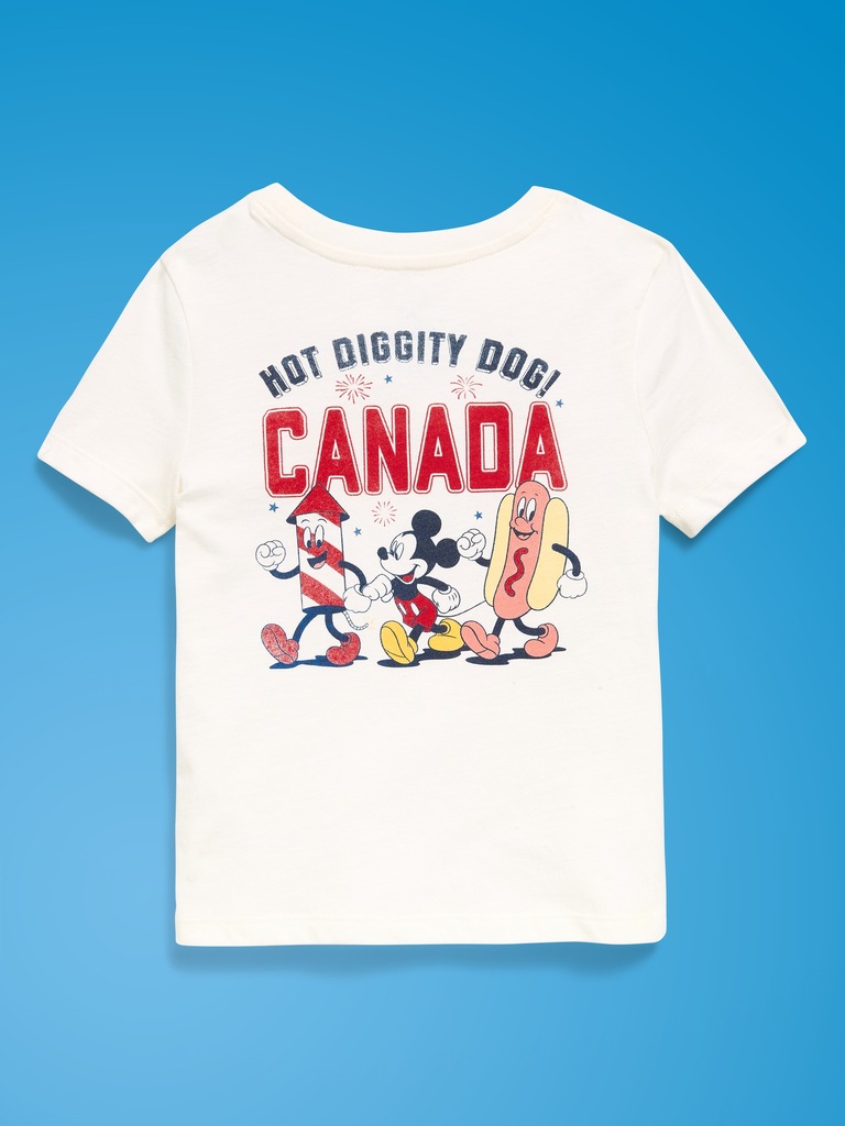 T-shirt à imprimé Mickey Mouse Old Navy x Disney unisexe pour tout-petit