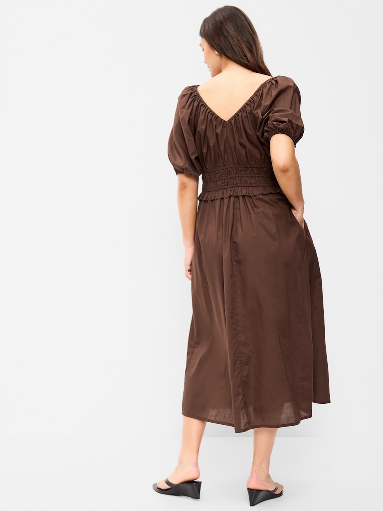 Fit & Flare Prairie Midi Dress
