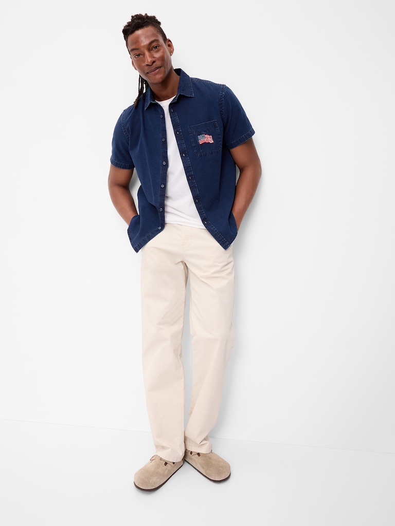 Classic Fit Everyday Denim Shirt