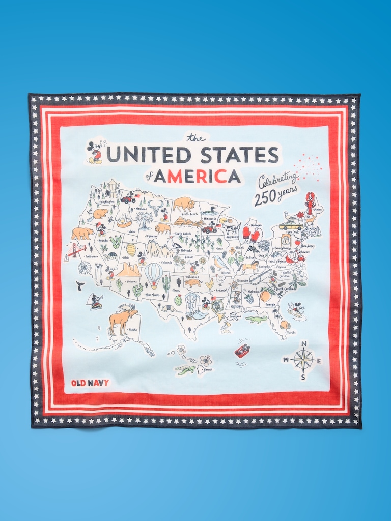 Old Navy x Disney Cotton Scarf