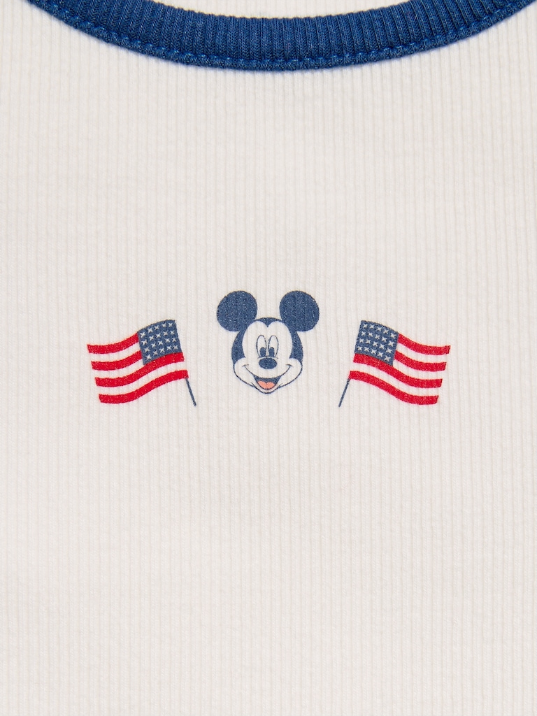 Old Navy x Disney Mickey Mouse Ribbed Tank Top for Toddler Girls