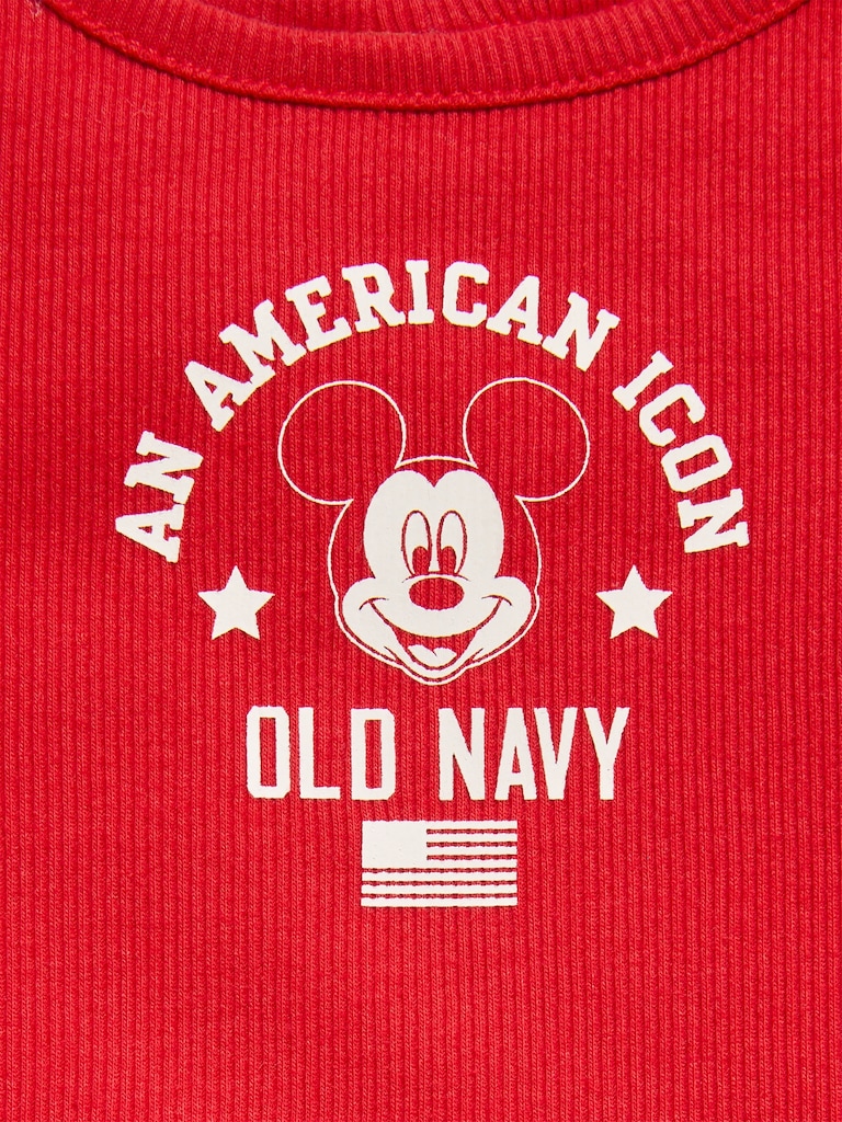 Old Navy x Disney Mickey Mouse Ribbed Tank Top for Toddler Girls